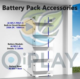 Batería Litio 10kWh 48V Deye 51,2V