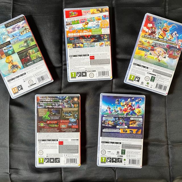 Pack 5 Juegos Nintendo Switch