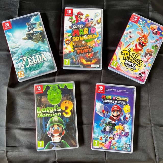 Pack 5 Juegos Nintendo Switch