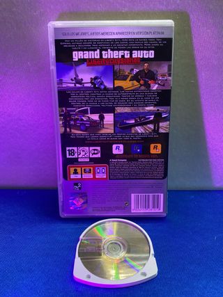 JUEGO PSP GRAND THEFT AUTO LIBERTY CITY STORIES