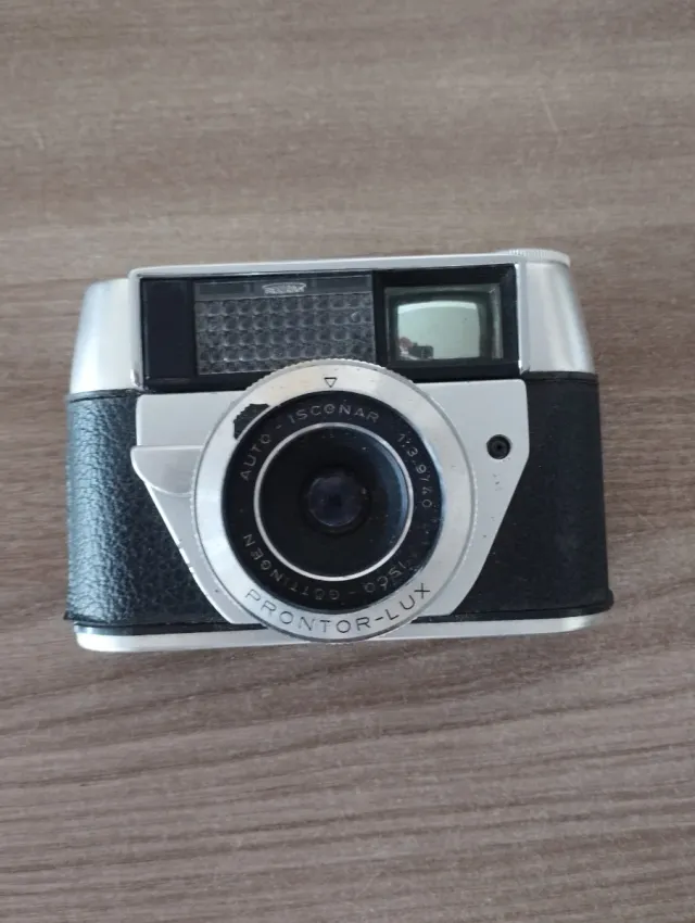 Cámara Agfa Vintage Funda Marrón