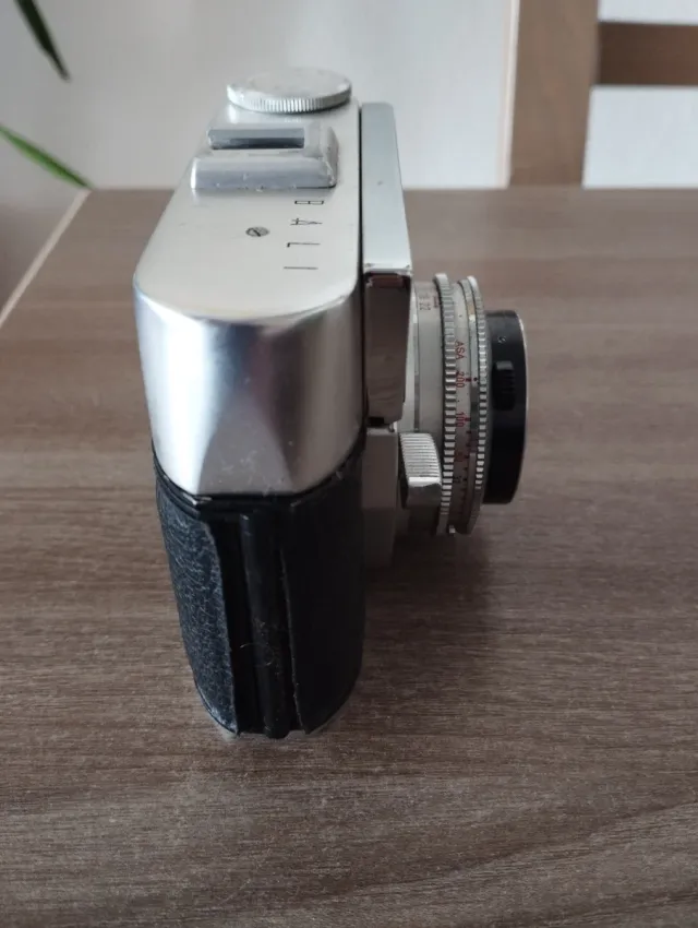 Cámara Agfa Vintage Funda Marrón