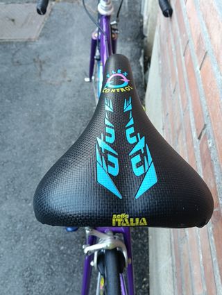 Bicicleta Colnago Morada.