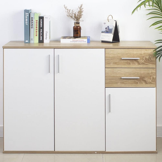 Armadietto Armadio 3 Ante 2 Cassetti, Mobile Desig