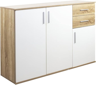 Armadietto Armadio 3 Ante 2 Cassetti, Mobile Desig