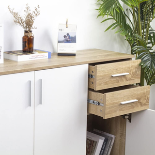 Armadietto Armadio 3 Ante 2 Cassetti, Mobile Desig