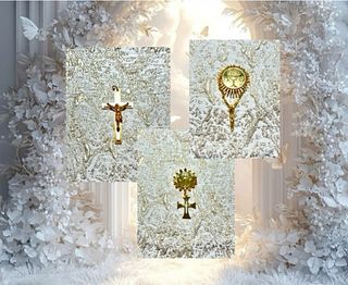 Conjunto 3 Medallas Religiosas