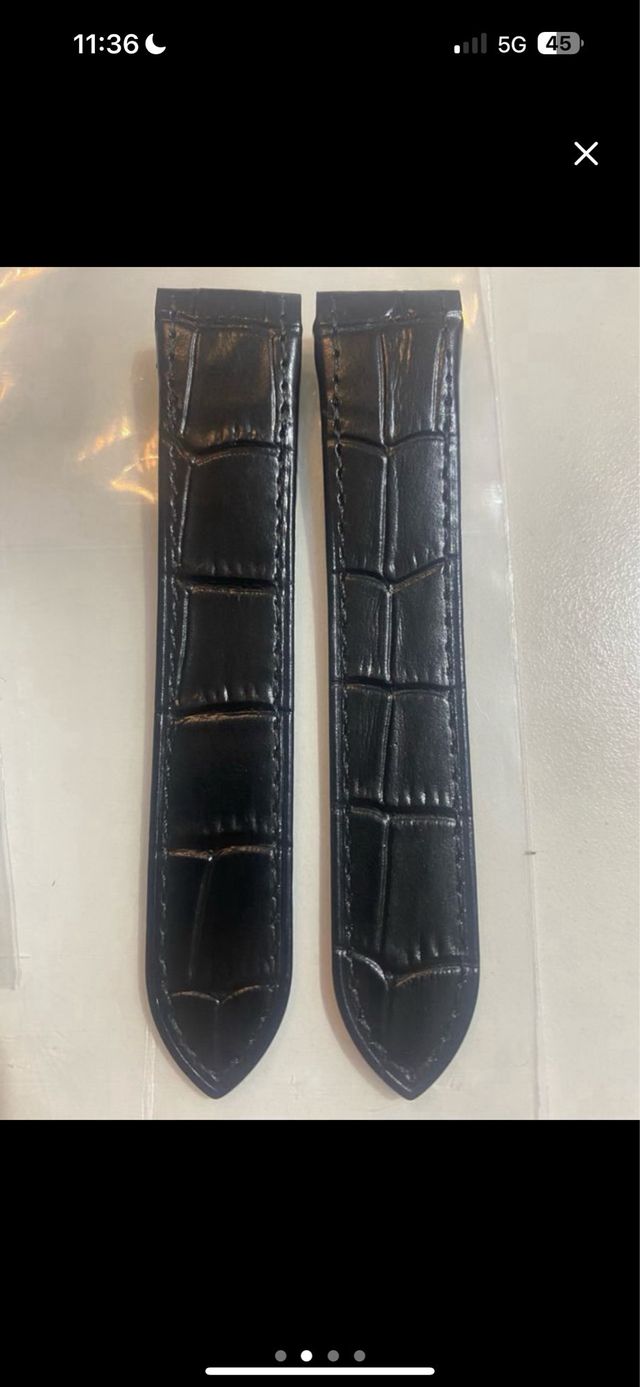 Correa Cartier Santos Negra