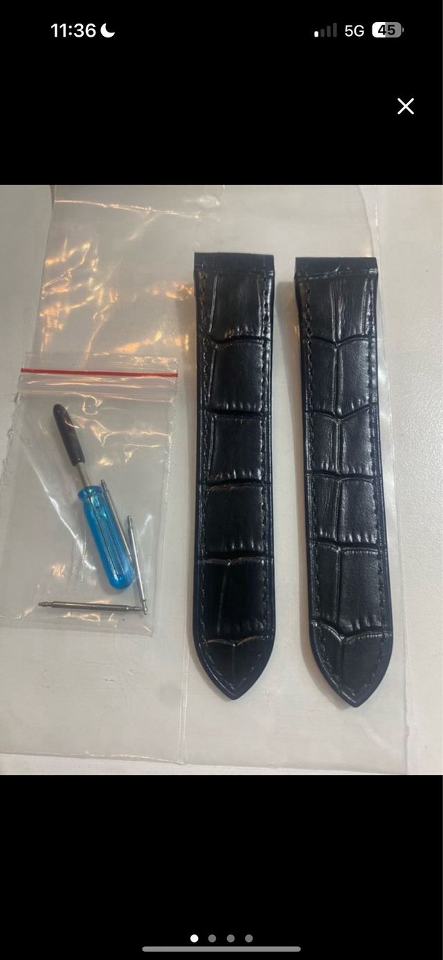 Correa Cartier Santos Negra