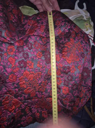 Vestido fiesta adolescente con bordado floral