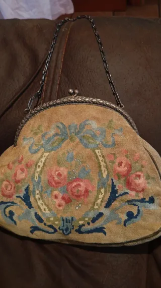 Bolso antiguo año 1.900.