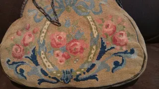 Bolso antiguo año 1.900.