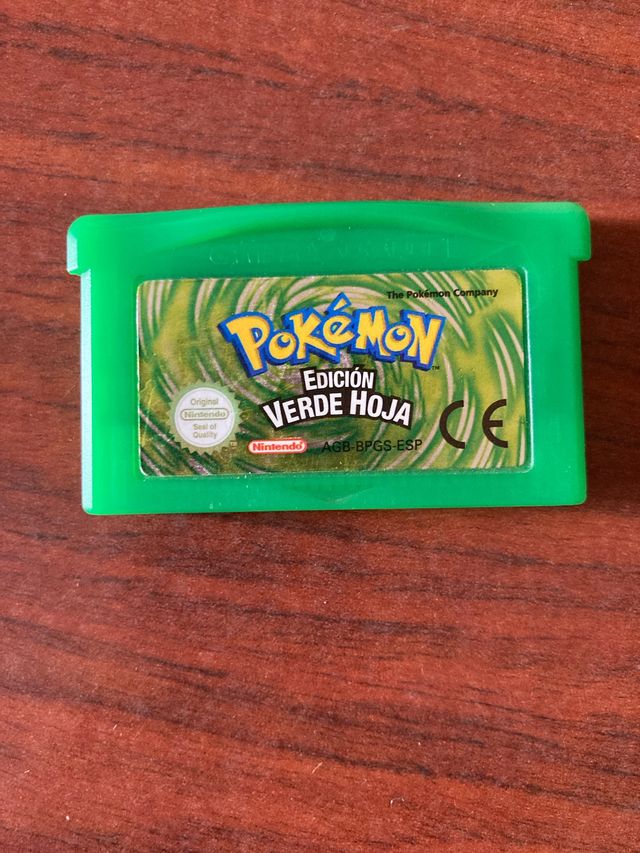 Pokémon Verde Hoja Edición GBA