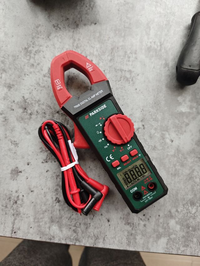 Pinza Amperimétrica Parkside PZM 2 B4