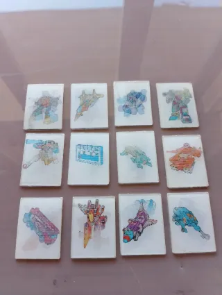 Cromos Pegatinas Transformers