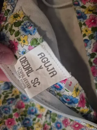 Vestido Gitana Niña Flores Volantes Amarillo  t