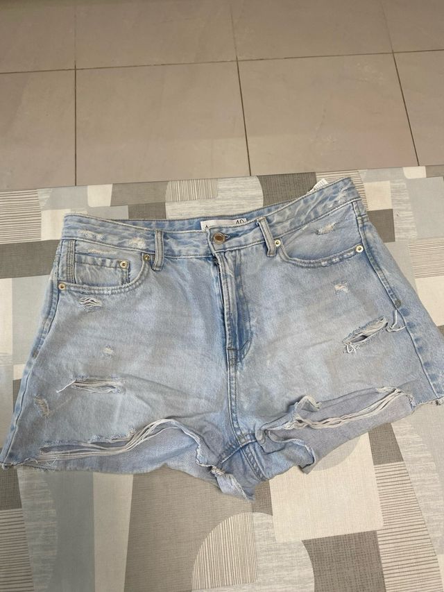 3x1 Shorts D75 Short Denim Rotos pack de 3 T-40