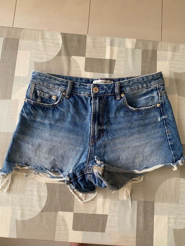 3x1 Shorts D75 Short Denim Rotos pack de 3 T-40