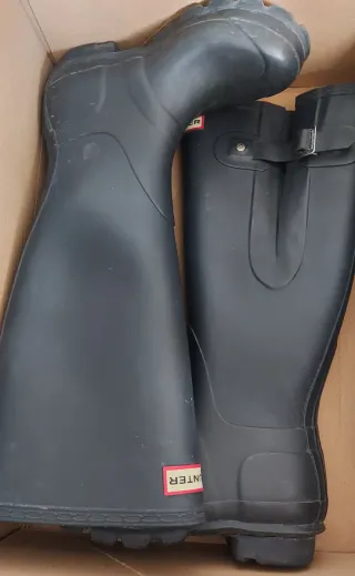Botas de agua Hunter Talla 36 Negras