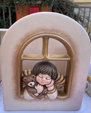 Lampada angelo con orsacchiotto Thun