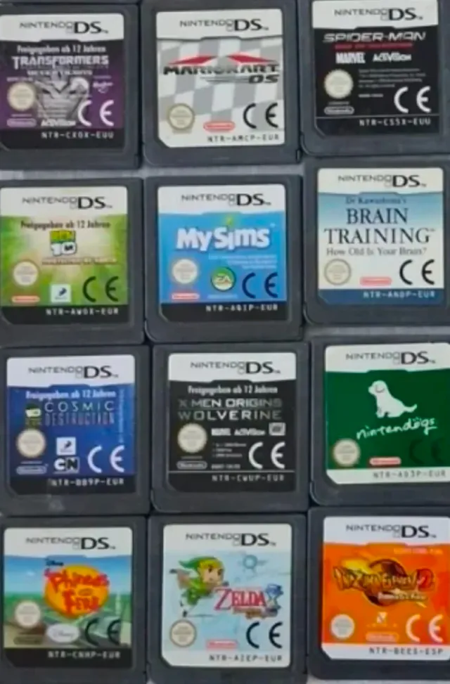 Lote 12 Juegos Nintendo DS Cuanto ofreces x todos?
