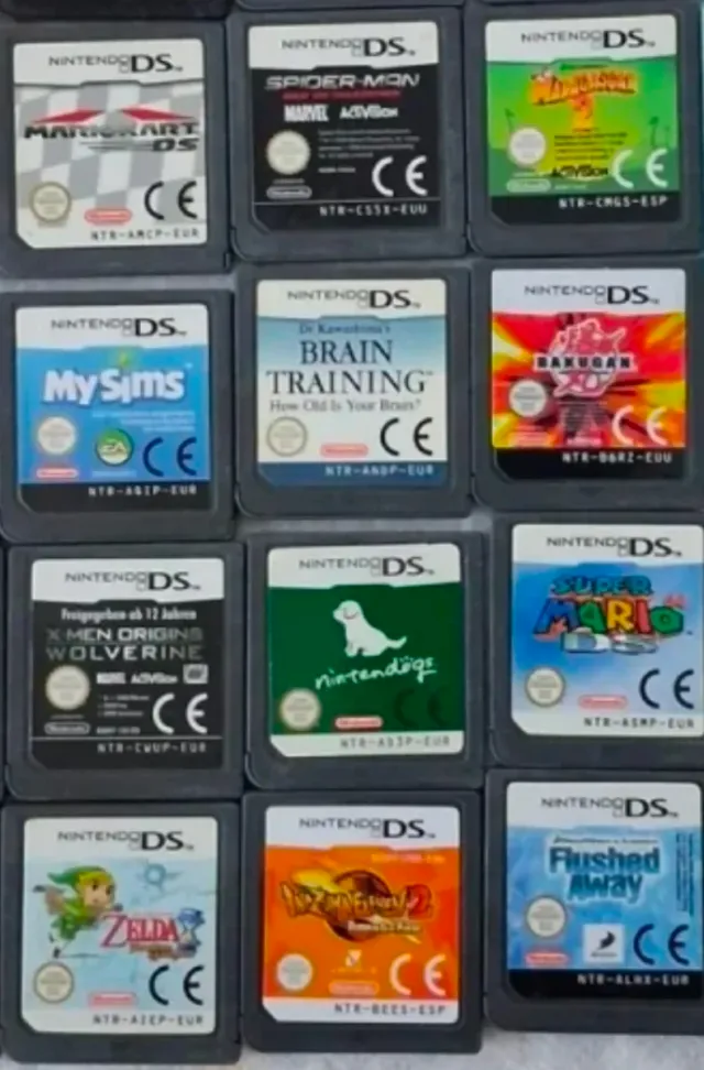 Lote 12 Juegos Nintendo DS Cuanto ofreces x todos?