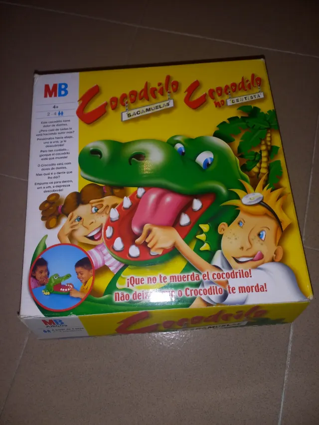 Juego Cocodrilo Sacamuelas MB