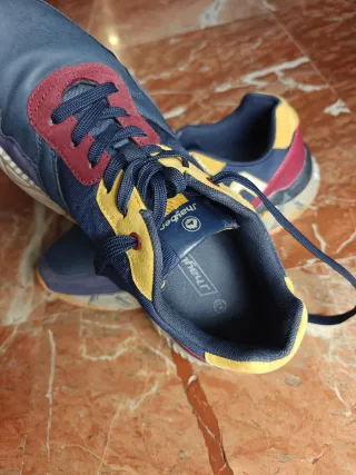 J'hayber Calzado Casual Azul y Rojo, Bambas Hombre