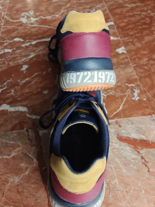 J'hayber Calzado Casual Azul y Rojo, Bambas Hombre