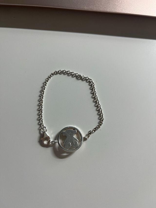Pulsera Tous Oso Plata
