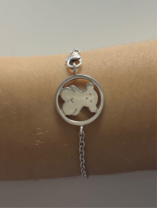 Pulsera Tous Oso Plata