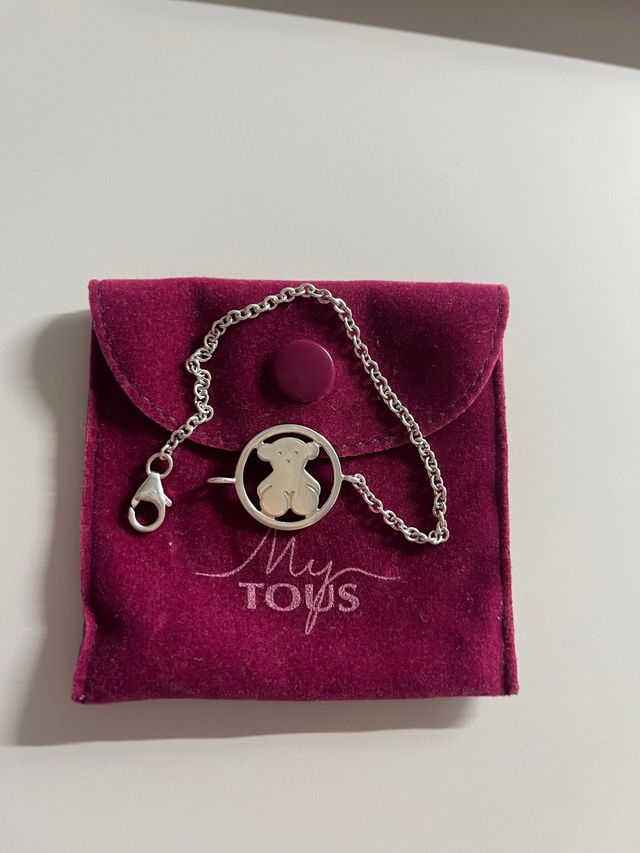 Pulsera Tous Oso Plata