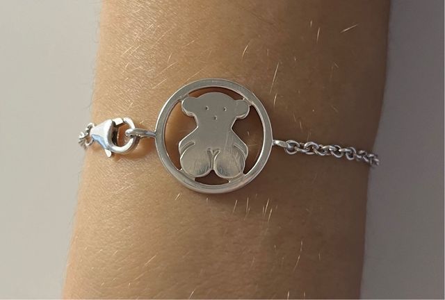 Pulsera Tous Oso Plata
