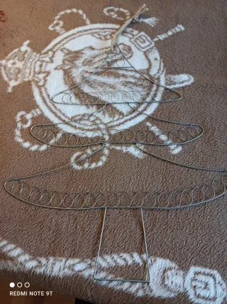 Árbol de Navidad Metálico Decorativo