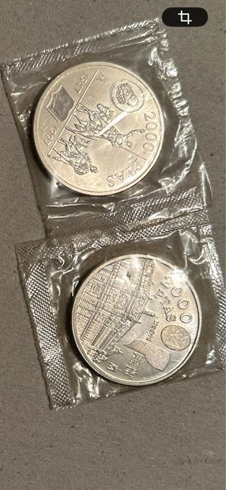 Colección de monedas antiguas