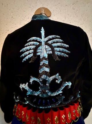 Traje Contrabandista Alcoi Mujer Bordado a mano