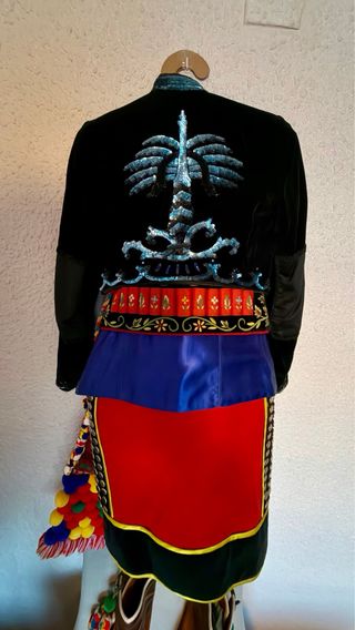 Traje Contrabandista Alcoi Mujer Bordado a mano