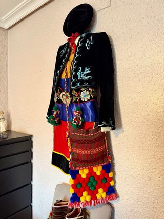 Traje Contrabandista Alcoi Mujer Bordado a mano