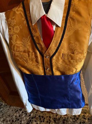 Traje Contrabandista Alcoi Mujer Bordado a mano