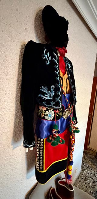 Traje Contrabandista Alcoi Mujer Bordado a mano