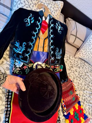 Traje Contrabandista Alcoi Mujer Bordado a mano