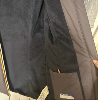 K-Way lungo donna grigio taglia 9