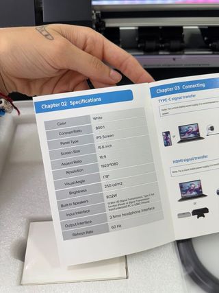 MONITOR PORTÁTIL UPERFECT 15.6" NUEVO