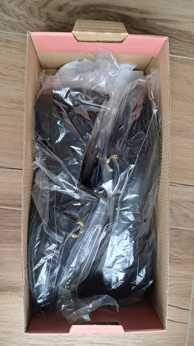 Mimao Zapatos Negros Piel Talla 37 Sin Estrenar