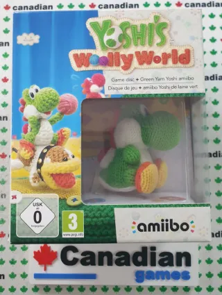 Yoshi's Woolly World + Amiibo Wii U