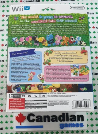 Yoshi's Woolly World + Amiibo Wii U
