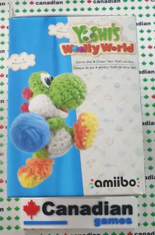Yoshi's Woolly World + Amiibo Wii U