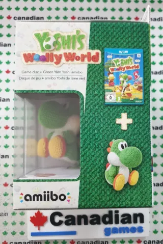 Yoshi's Woolly World + Amiibo Wii U