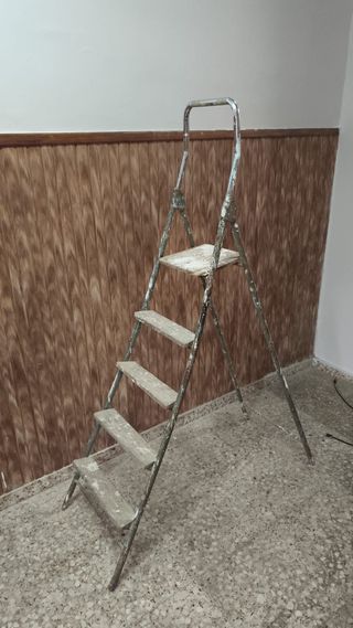 Escalera de pintor plegable grande