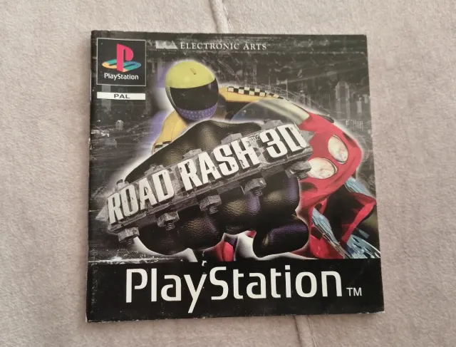 Manual Road Rash 3D PlayStation PAL
